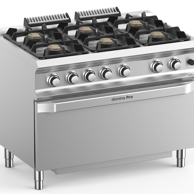 Gasfornuis met 6 branders (MBM FB711FGMXL)