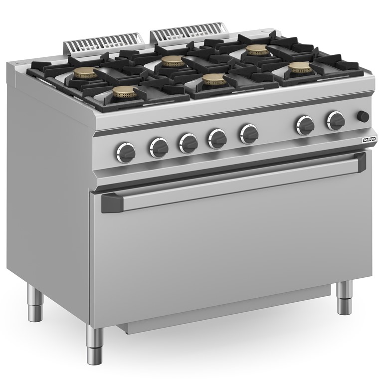Gasfornuis met 6 branders (MBM MFB711FGMXL)