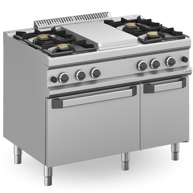 Gasfornuis met 4 branders (MBM MFB711MFG4XL)