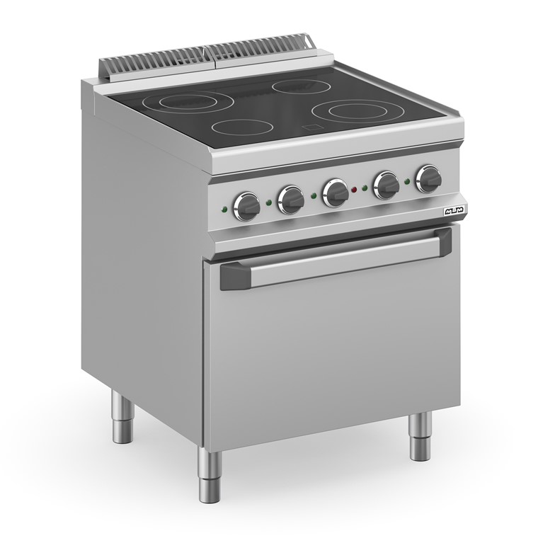Keramische kookplaat + oven (MBM MVC77FE)