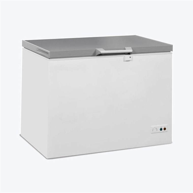 Diepvrieskist 305 liter met RVS deksel