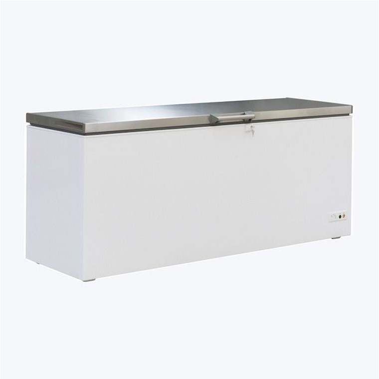 Diepvrieskist 635 liter met RVS deksel